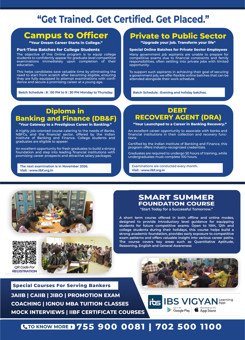 GET TRAINED. GET CERTIFIED. GET PLACED.