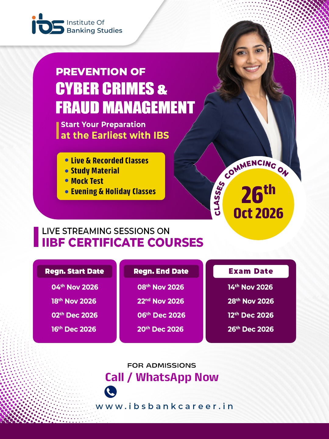 PREVENTION OF CYBER CRIMES & FRAUD MANAGEMENT