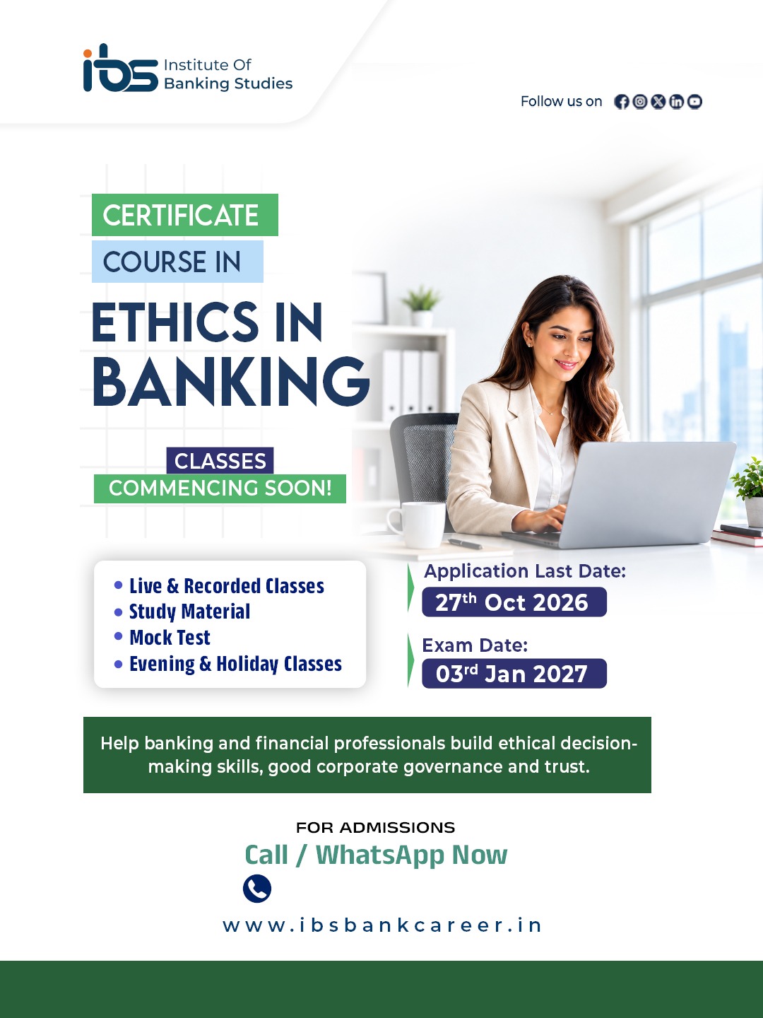 ETHICS IN BANKING
