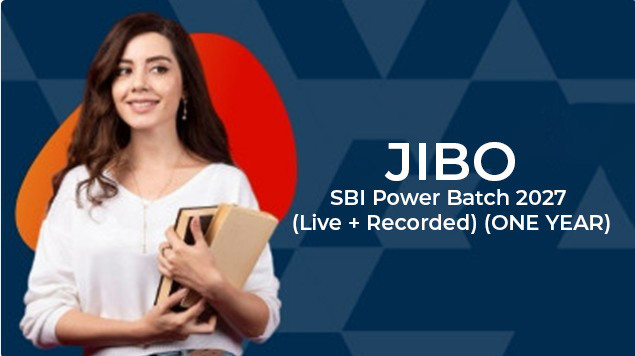 JIBO - SBI Power Batch 2027 (Live + Recorded) (ONE YEAR)