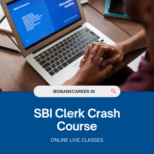 SBI Clerk Crash Course